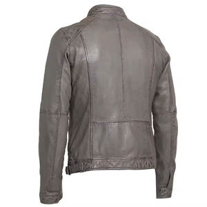 Veste en cuir véritable pour adulte, coupe confortable, vêtement d'extérieur quotidien, texture douce, vêtement d'hiver 2026 - Product Image 6