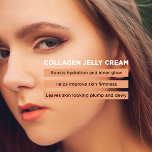 OEM/ODM Collagen Jelly <b>Cream</b> Niacinamide & Freeze Dried Hydrolyzed Collagen Boosts skin's barrier hydration Private Label - Product Image 3