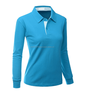 Custom Logo Printing Embroidery Unisex <b>polo</b> <b>shirt</b> Autumn new <b>long</b> <b>sleeved</b> golf T-<b>shirt</b> business casual cotton <b>women's</b> <b>polo</b> <b>shirt</b> - Product Image 5