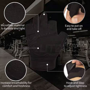 Guantes de Gimnasio de Estilo Moderno para Entrenamiento Físico, Diseñados para Soporte Durante el Ejercicio y Protección de las Manos - Product Image 2