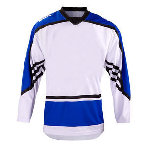 Vêtements de sport Offre Spéciale Maillot de hockey Broderie personnalisée Logo Maillot de l'équipe d'entraînement de hockey Maillot de hockey sur glace par sublimation - Product Image 1