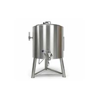 Cuve d'incubation de yaourt en acier inoxydable, panneau de commande semi-automatique, capacité de fermentation 100L/h, haute productivité, garantie 2 ans