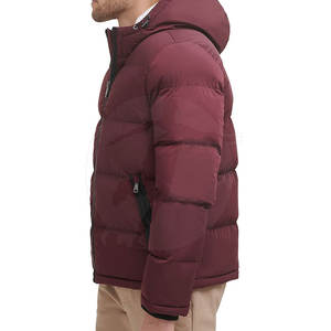 Vente en gros Rembourrage d'hiver de la meilleure qualité Vestes bouffantes fantaisie pour hommes Vestes d'hiver chaudes à manches longues - Product Image 5