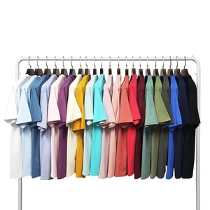 Camiseta de Manga Corta para Hombre, Talla Grande, Estampada, Hombros Caídos, Lisa, 230g, 100% Algodón, Oversize, Ecológica, Cuello Redondo, Gruesa, Personalizada - Product Image 6