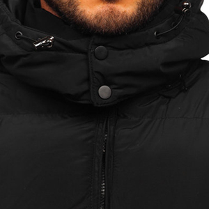 Meilleure qualité personnalisé toile hiver rembourrage bulle matelassé sans manches imperméable bouffant gilet hommes - Product Image 5