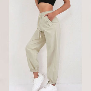 Pantalones holgados a la moda para mujer, pantalones holgados de cintura alta, ropa de calle de pierna ancha, pantalones informales a la moda - Product Image 5