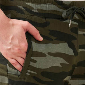 กางเกงขาสั้นผ้าคอตตอนสำหรับผู้ชายกางเกงขาสั้นผ้าคอตตอนแบบลำลองปักลายระบายมีขอบซีดจางสไตล์เป็นมิตรต่อสิ่งแวดล้อมโลโก้ตามสั่ง - Product Image 5