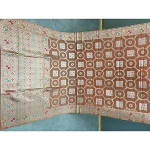 บริษัท แพลตร์ส แพทเทิร์นส์ ไพรเวท ลิมิเต็ด ผู้จัดจำหน่ายจากอินเดีย ผ้าซารีผสมประกายเงาล่าสุด เสื้อผ้าพื้นเมืองอินเดียทันสมัย ผ้ามันเงา แห้งเร็ว ทุกแบบ - Product Image 1