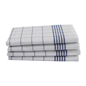 100% Algodón Vintage Tiras Golf Toalla De Cocina-Azul - Product Image 5