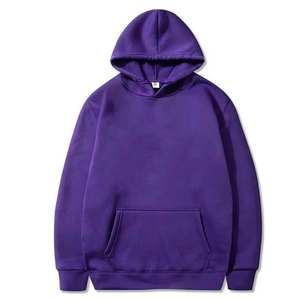 Sweat à capuche unisexe uni, impression personnalisée disponible, streetwear OEM, coton lourd, tissu doux et durable, sweat à capuche chaud pour l'hiver - Product Image 6