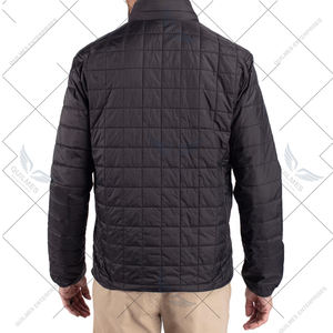 High Quality Texas State Bobcats Rainier Insulated <b>PrimaLoft</b> Full Zip Puffer <b>Jacket</b> Custom Made Winter Casual Solid Front - Product Image 2