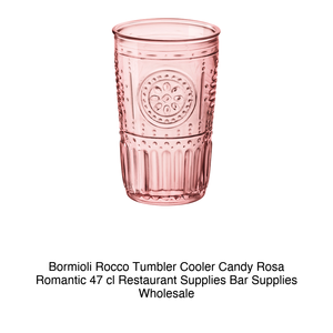 Vaso Enfriador Bormioli Rocco Candy Rosa Romantic 47 cl, Suministros para Restaurantes, Suministros para Bares, Venta al por Mayor - Product Image 2