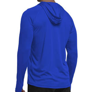 Nueva llegada de algodón de bambú de tela de pesca hombres sudaderas con capucha/último diseño cómodo hombres pesca pulóver sudaderas con capucha - Product Image 2