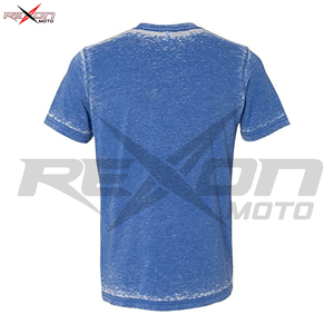 T-shirt à manches courtes pour hommes, col rond, coupe ample, décontracté, solide, ample, été - Product Image 6