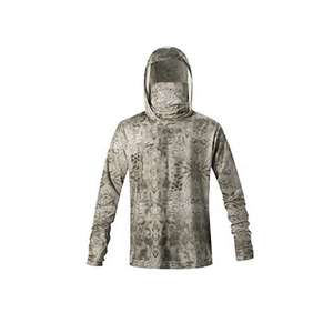 Vente en gros Ensemble de sweat à capuche à manches longues personnalisé Protection solaire Vêtements de pêche en polyester Spandex Vêtements de pêche à capuche confortables - Product Image 3