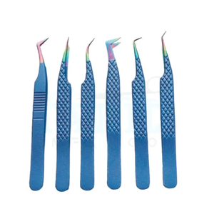 Juego de pinzas para cejas y pestañas de diseño personalizado de 6 piezas de alta calidad ahora disponible a un precio razonable - Product Image 1