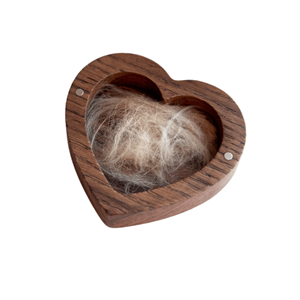 Urne souvenir ronde en bois de haute qualité pour cendres urne pour animaux de compagnie nouvelle arrivée en gros du Vietnam fournitures funéraires - Product Image 5