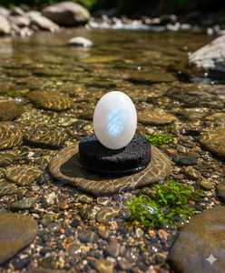 Piedras Preciosas Curativas Naturales, Piedra de Luna Azul, Cristal de Piedra de Luna Blanca Natural de Alta Calidad, Piedras de Cristal, Piedra de Palma de Cristal - Product Image 6