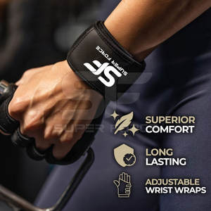 Gants d'haltérophilie durables en néoprène avec support de poignet pour l'entraînement en salle de sport Gants d'haltérophilie respirants en néoprène - Product Image 5