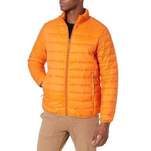 High Street Style Men's Clothing <b>Jackets</b> Polyester Nylon Zipper Puffer Hooded Waterproof Winter Man <b>Jackets</b> With Pockets 500g - Product Image 5