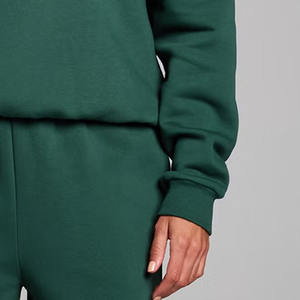 Sudadera con capucha de gran tamaño rica en algodón básico de alta demanda para mujer, sudaderas con capucha transpirables antiarrugas para gimnasio y ropa de calle para mujer - Product Image 6