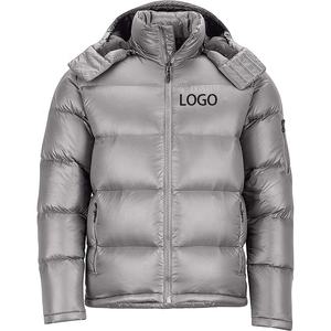 OEM haute qualité logo personnalisé hommes hiver chaud imperméable matelassé coussin mousse réfléchissante doudoune pour hommes - Product Image 4