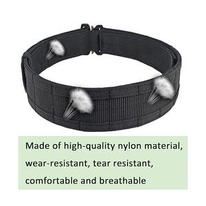 Cinturón Táctico Profesional de Seguridad, Personalizable por Sublimación, de Nailon, con Hebilla de Acero de Liberación Rápida, Calidad Media - Product Image 3