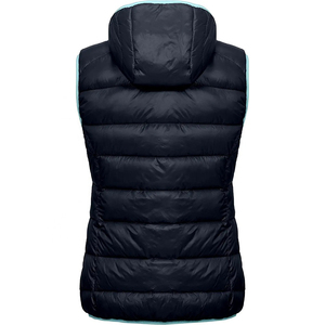 Chaleco acolchado personalizado para mujer con capucha, chaqueta sin mangas resistente al agua, Chalecos para senderismo, esquí, acampada, transpirable con el mejor OEM - Product Image 2