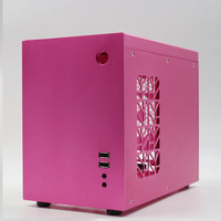 Usine Oem Odm Mini Pc Case Gaming Control Computer Châssis industriel Boîtier en aluminium extrudé Boîte de jonction pour Itx Pcb