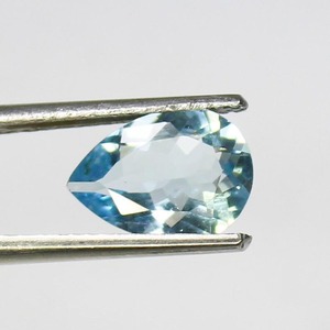 Gemas Mehrajudin, Aguamarina Azul Cielo Natural, Forma de Pera, Facetada, 1-2.5 Quilates, Encerada/Aceitada, Gema Suelta para Anillo - Product Image 4