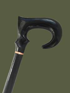 Poignée de canne en corne de buffle antique, écologique, faite à la main, style rustique, pour les fabricants de cannes personnalisées, qualité collectionneur, pièce de marche - Product Image 4