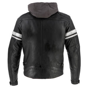 Chaqueta de piel auténtica para hombre personalizada al por mayor - Product Image 5