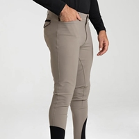 Culotte équestre à la mode pour hommes pleine adhérence ajustement parfait bas de chaussette vêtements personnalisés en vrac en gros équitation Jodhpurs pantalon