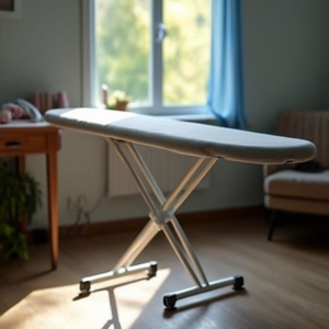 Planche à repasser pliable réglable pour table avec housse, portable, en tissu, modèle PA062 - Product Image 3