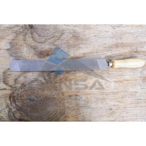 Raspa para pezuña de caballo herrador de 15 ", Lima de recorte profesional, escofina de acero de doble cara, cuidado de pezuña, herramienta para pezuña de Color plateado, herradores de caballos - Product Image 6