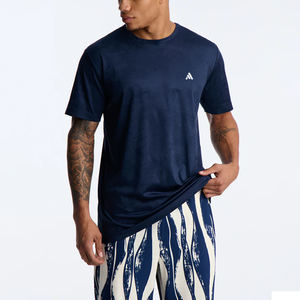 Camiseta de Algodón 100% de Alta Calidad al por Mayor, Camiseta Lisa para Impresión Digital con Logotipo de Fábrica, Camiseta Moderna para Hombre - Product Image 1