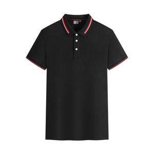 Vente en gros T-shirts unis décontractés de haute qualité Tshirt polo brodé Vêtements de golf Logo personnalisé Chemise polo simple pour hommes - Product Image 1