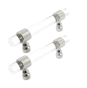 Manija de puerta de ducha Manija de puerta de acrílico Manija de puerta corredera de vidrio para tamaño personalizado al mejor precio - Product Image 5