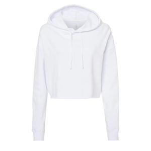 Sudadera con capucha de algodón para mujer, estilo polar de tacto suave y peso pesado, con opciones de personalización para pedidos de ropa al por mayor - Product Image 6