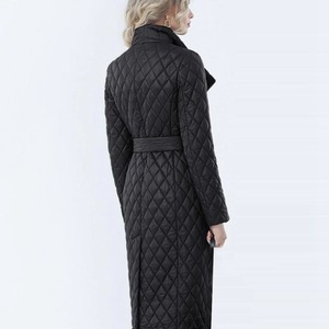 Chaqueta Acolchada con Capucha de Color Sólido para Hombre, Abrigos Largos con Solapa y Cinturón, Ropa Exterior Elegante y Cálida para Invierno, Tallas Grandes, con Bolsillos, Impermeable - Product Image 2