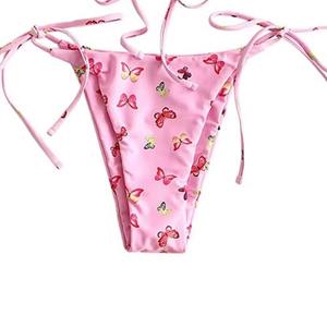 Maillot de bain bikini imprimé deux pièces taille haute coupe ajustée pour femme été plage fabricant sur mesure - Product Image 4