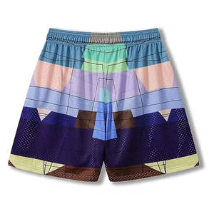 Pantalones Cortos de Sublimación Ligeros 2025, Último Diseño, Venta al por Mayor, Estilo Único, Pantalones Cortos de Sublimación para Venta en Línea - Product Image 2