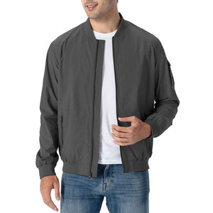 Vente en gros Vestes d'hiver en plein air pour hommes, sports universitaires, blouson bombardier avec logo personnalisé pour hommes - Product Image 3