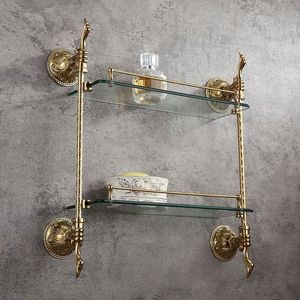 Decorative handcrafted brass <b>shelves</b> racks for displaying sculptures artifacts collectibles with stylish artistic polished look - Product Image 5