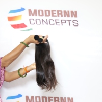 100% Extensions de cheveux humains bruts vierges en vrac soyeux droits noir naturel cheveux indiens sans Tengle pour les femmes