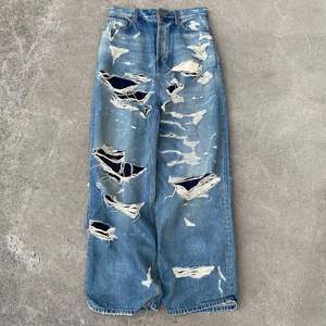 Jeans Vente directe en usine été hiver automne saison nouveau jean droit décontracté respirant délavé léger pour hommes - Product Image 1