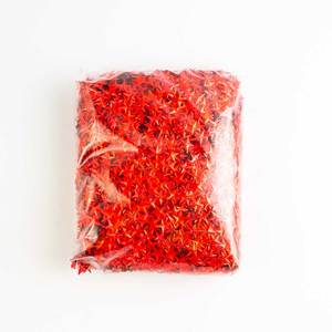 Sequin forme spéciale petit trou centré couleur holographique éclaboussée de pluie, Selanusa - Product Image 1