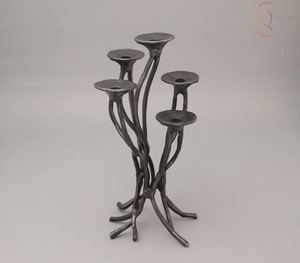 เชิงเทียนโลหะตกแต่งสวยงามสำหรับใช้ในเดือนรอมฎอน กันน้ำ ตกแต่งโต๊ะ ใช้ในบ้านและโครงการตกแต่งภายในเชิงพาณิชย์ - Product Image 2