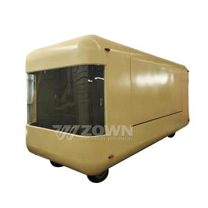 Nouveau design de remorque de camion de nourriture de haute qualité chariot de nourriture abordable remorque 4 roues - Product Image 2