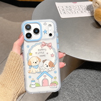 Coque de téléphone personnalisée électroplaquée pour iPhone 15 14 13 Pro Max, hybride TPU PC transparente, anti-jaunissement, anti-traces de doigts, commande en gros